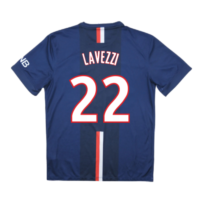 PSG 2014-15 Home football shirt - comfortable and vintage v1.807