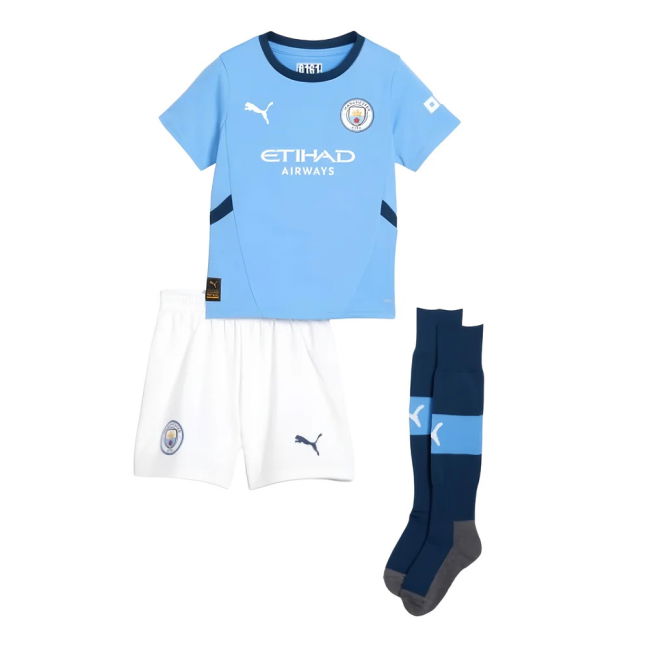 soccer jersey 2024-2025 Man City Home Mini Kit (Haaland 9)