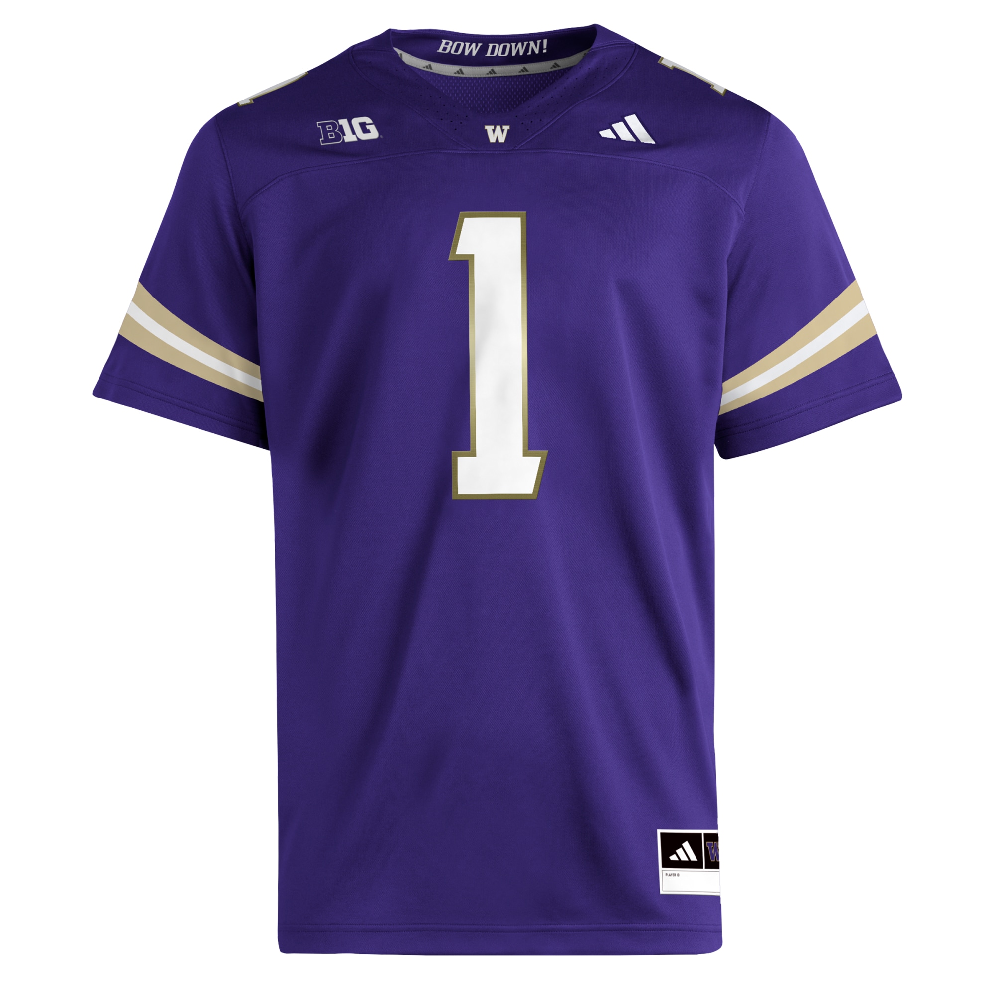 [NJP] Washington Huskies Premier Jersey - Purple