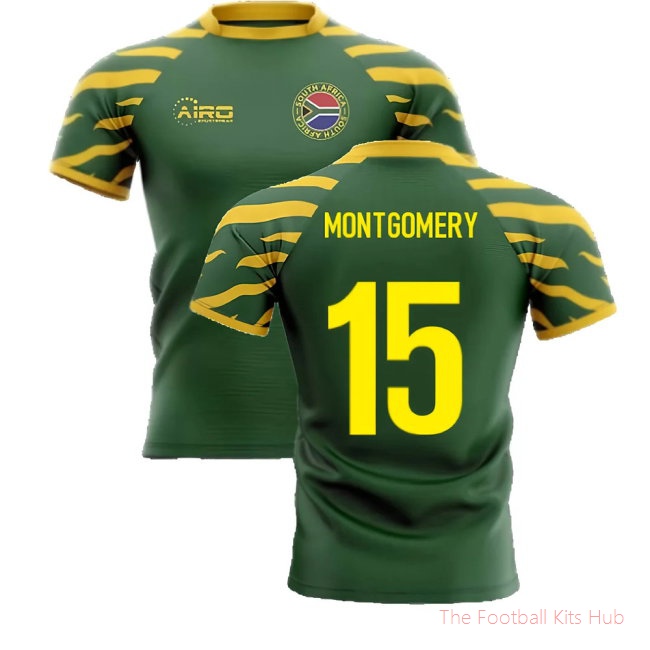 [EFS] 2025/26 South Africa Springboks Home Rugby Shirt (Montgomery 15)