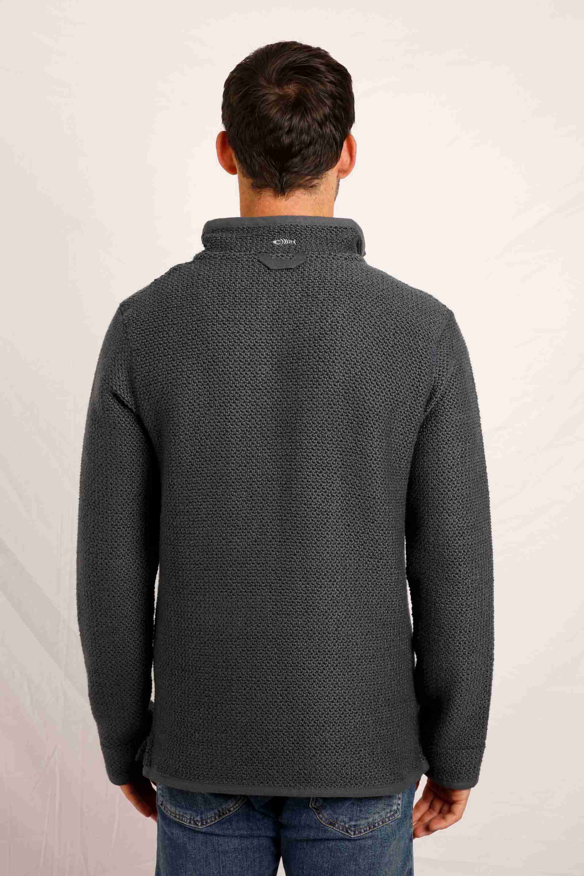 Stern 1/4 Zip Macaroni Sweatshirt Navy