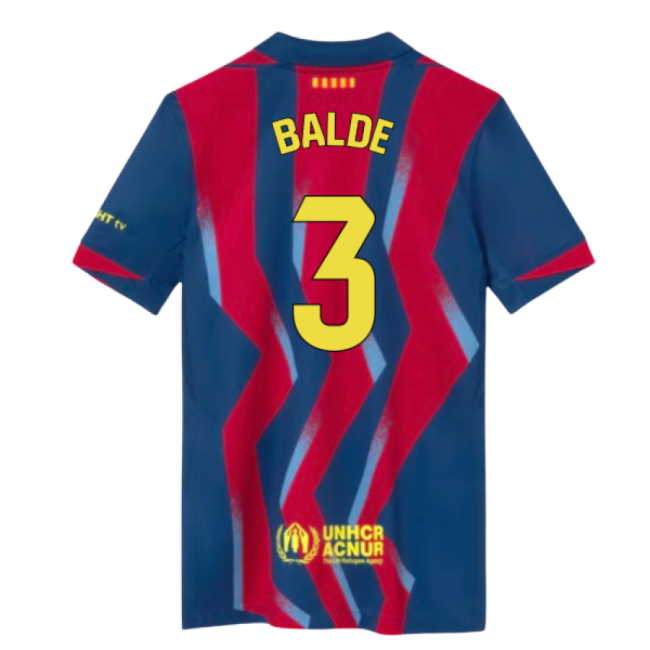 Genuine 2025-2026 Barcelona Fourth Shirt (Kids) (Balde 3)