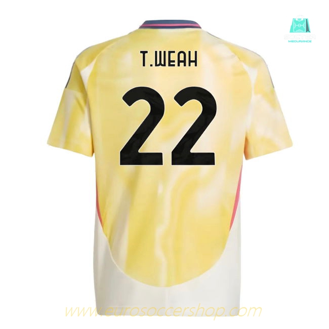 2024-2025 Juventus Away Shirt (Kids) (T.Weah 22)
