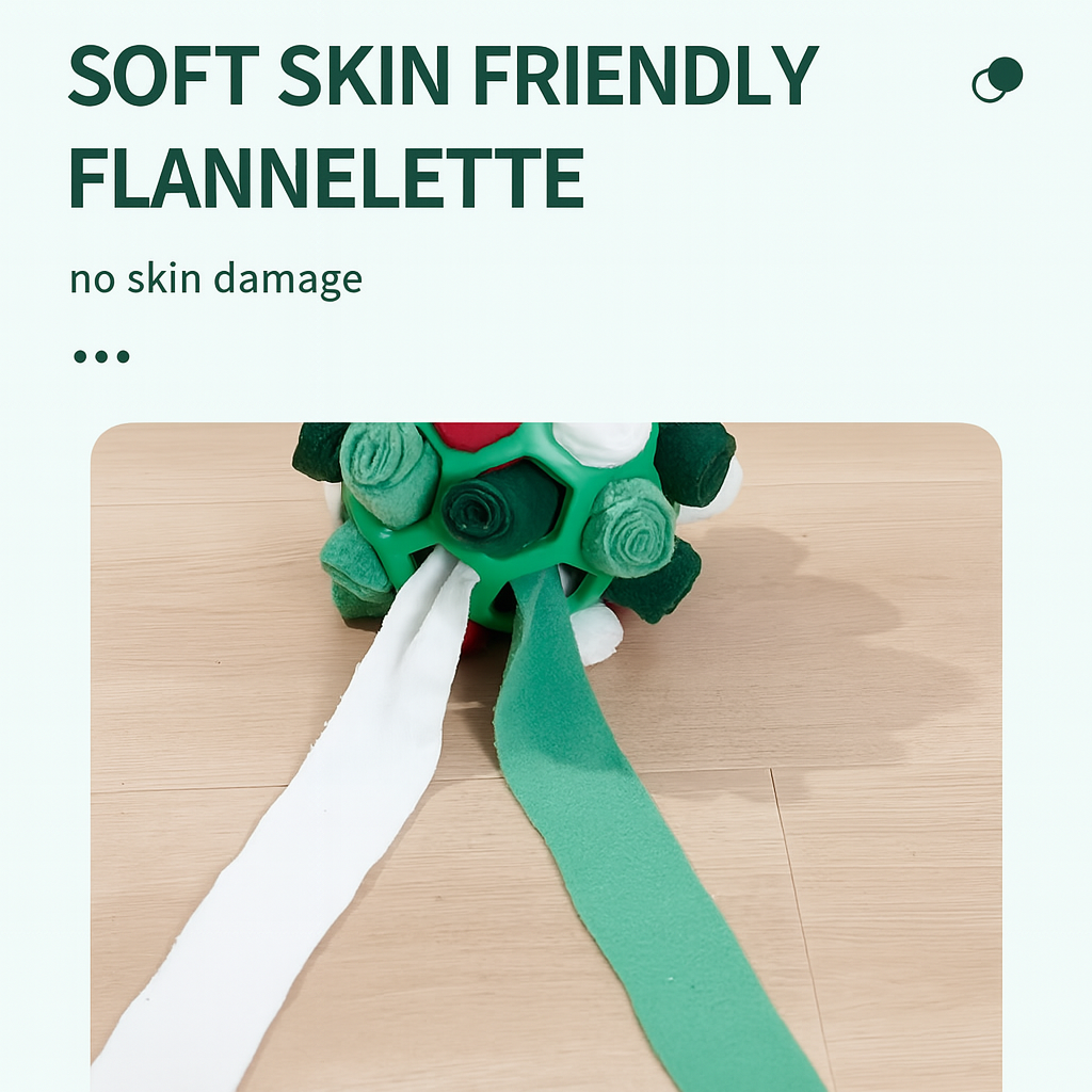 Pressure-Balanced Fangorb Frenchie Sniffing Puzzle Ball – Halloween T...