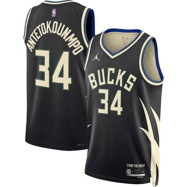 Giannis Antetokounmpo MIL Swingman Jersey - premium fashionable -