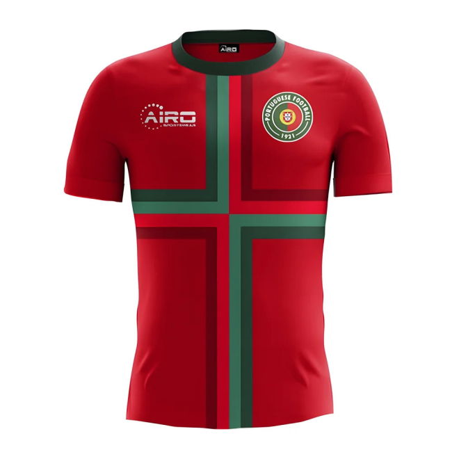 Portugal Main Team High Performance Home Professional Jersey (Womens)