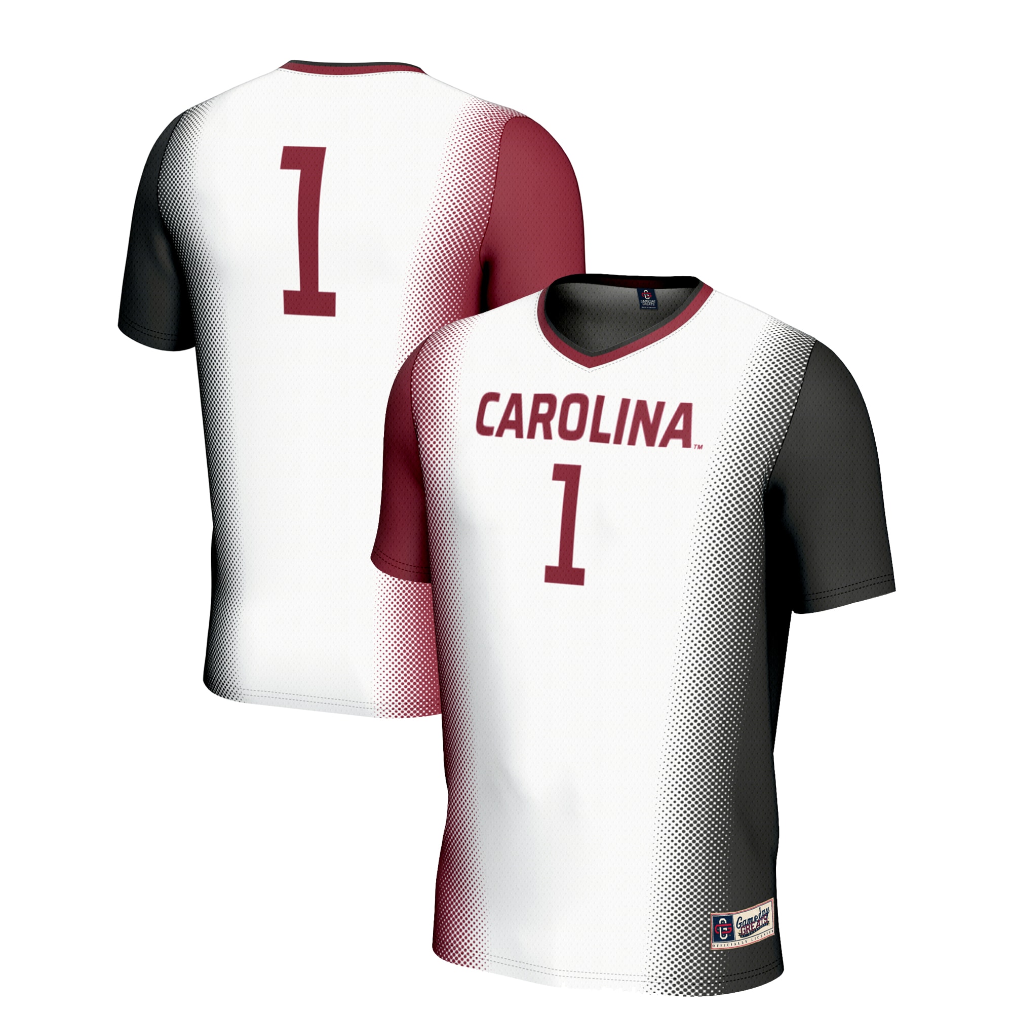 [LK] South Carolina Gamecocks GameDay Greats Unisex Lightweight Women's Soccer Jersey - White