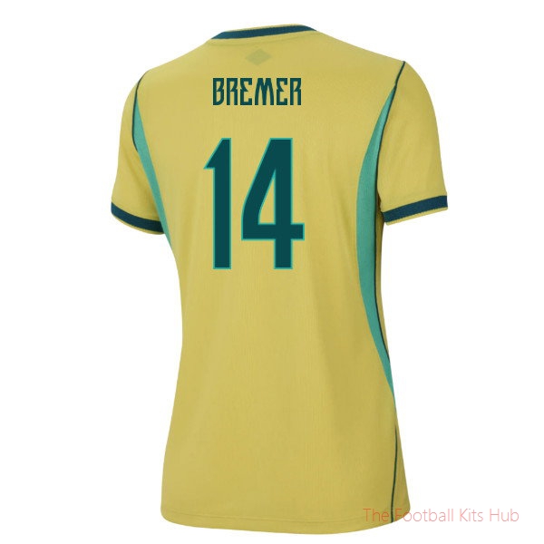 Fan Edition Pro Brazil 2026-2027 Home Shirt (Womens) (Bremer 14)