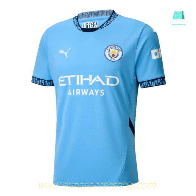 2024-2025 Man City Home Shirt (Rodrigo 16)