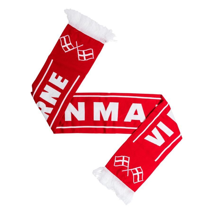Denmark Classic Scarf 17,5x140cm Red/pure White