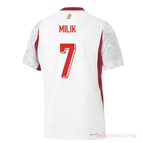 Stadium Performance Poland Home 2026/27 Jersey (Milik 7)