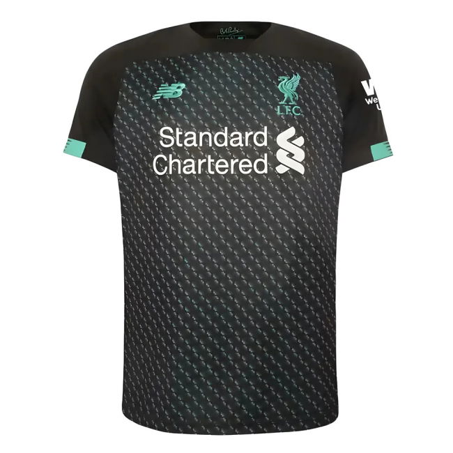 Rare Find 2019-2020 Liverpool Third Classic - Quick-Dry Kids Kids#562
