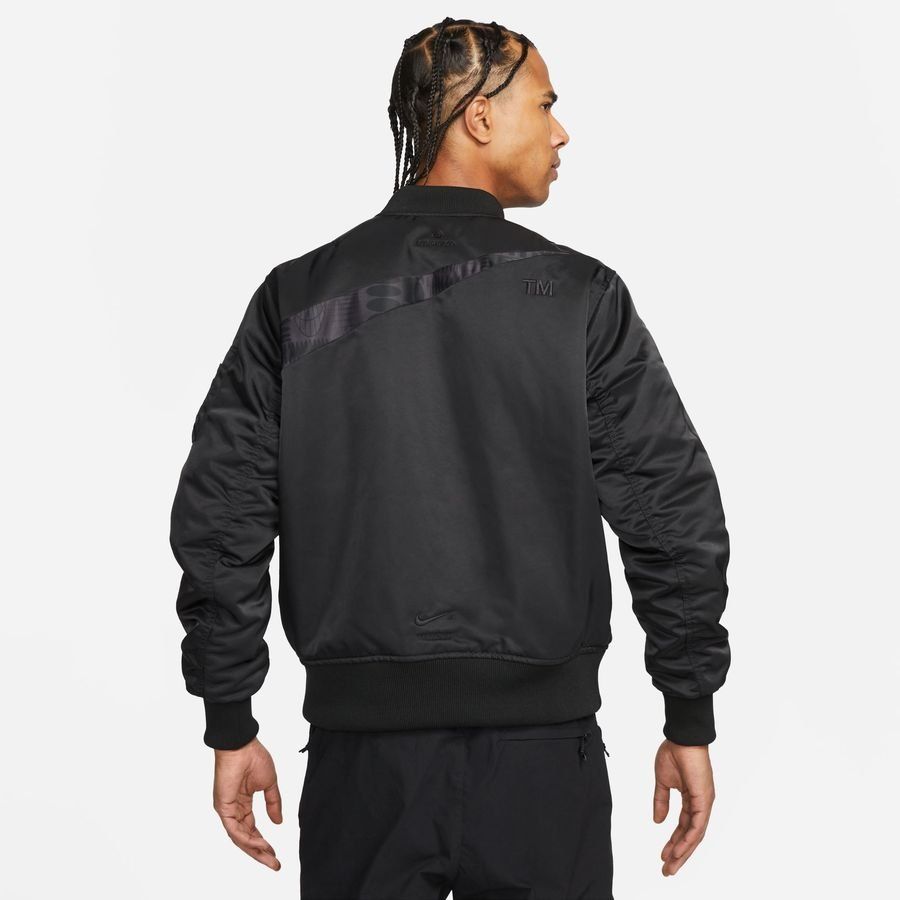 Tottenham Bomber Travel Jacket Nsw Synthetic Fill Reversible Gx Jet Bl