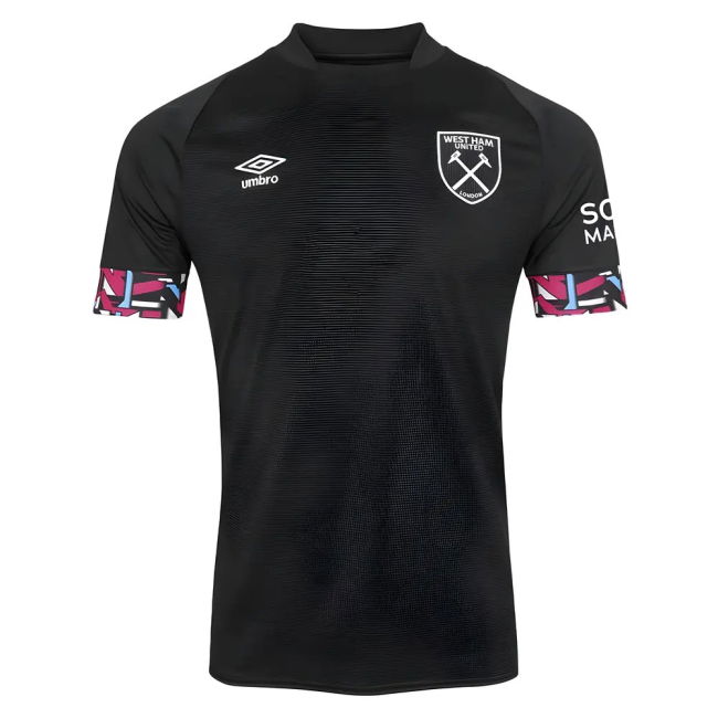 2022-20 West Ham Authentic Away Jersey M S Kids