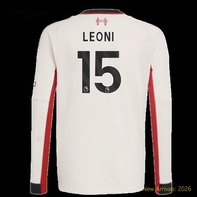 2025-2026 Liverpool Kids High-quality Leoni Jersey Performance Fabric