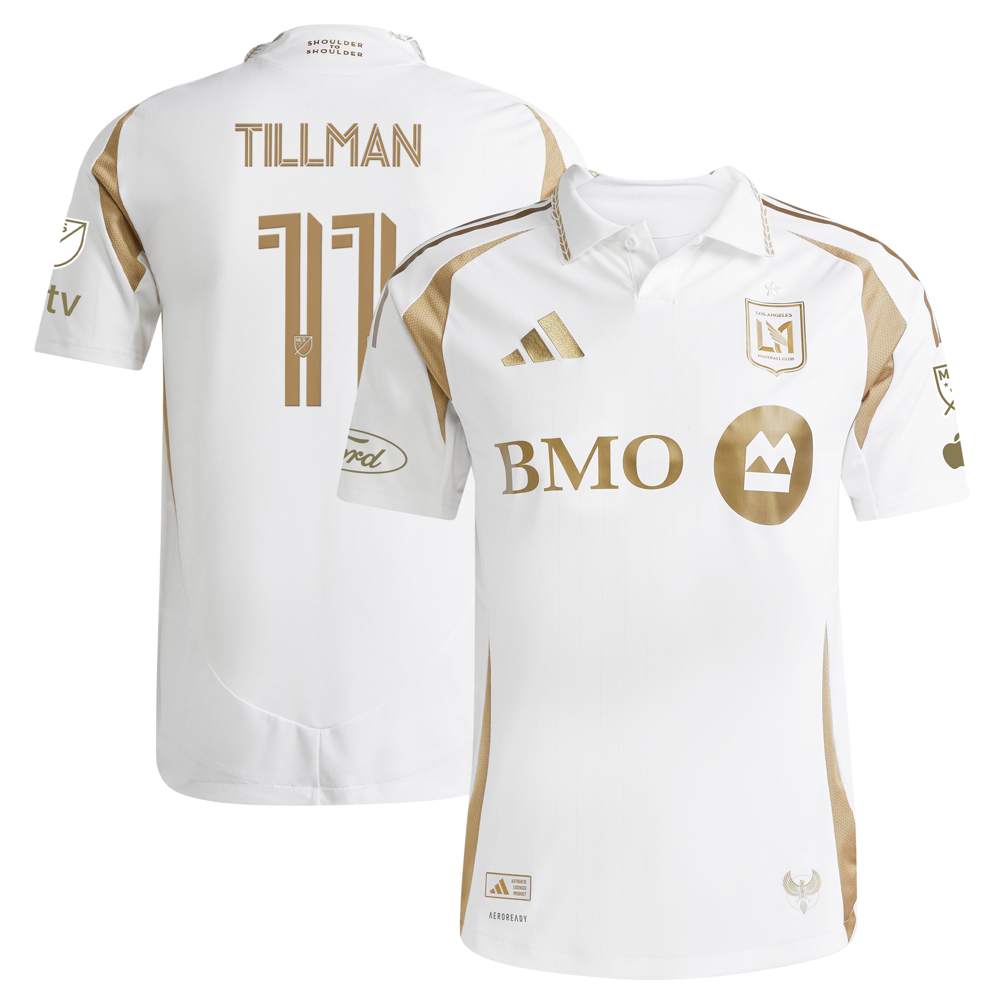 [SJH] Timothy Tillman LAFC 2025 Secondary On-Field Authentic Jersey - White