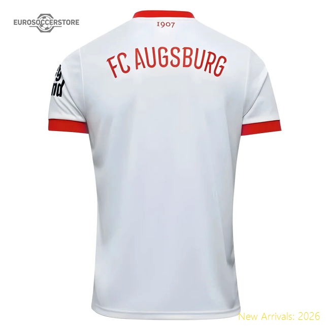 Popular Performance 2025-2026 Fc Augsburg Home Shirt (Kids)