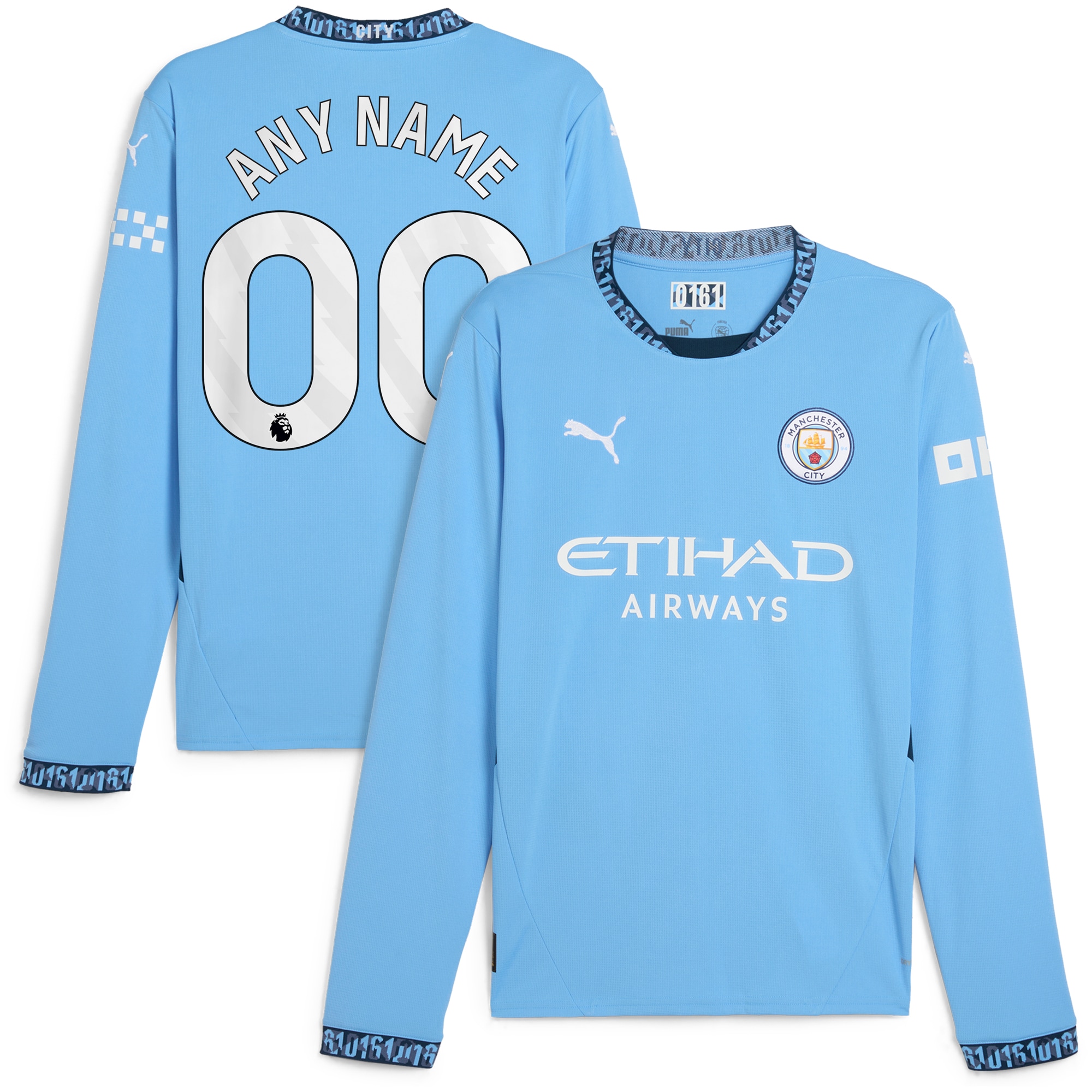 Man City Men's 2024 Performance Replica - Authentic Jersey - Must-Have