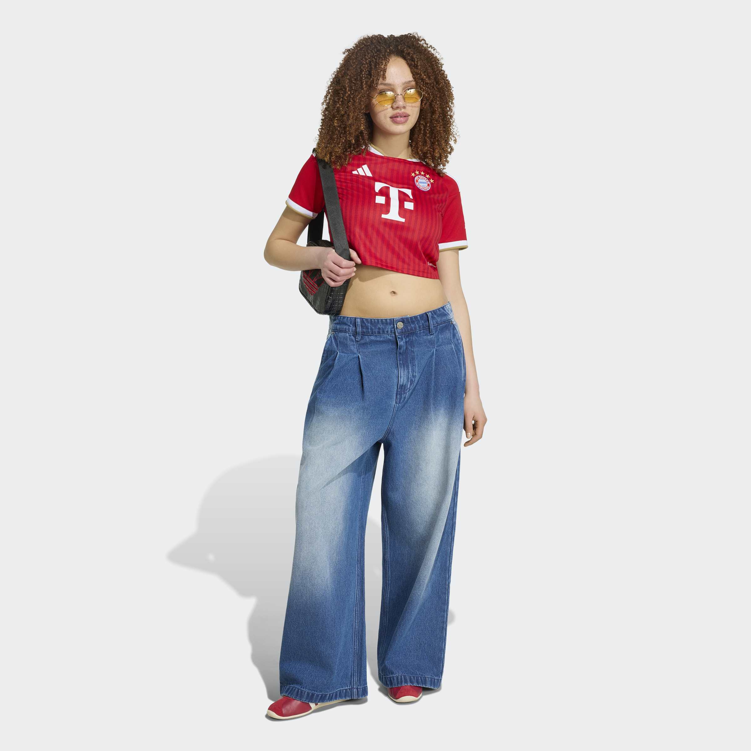 [SJH] Bayern Munich Women's 2026/27 Home Cropped Replica Jersey - Red