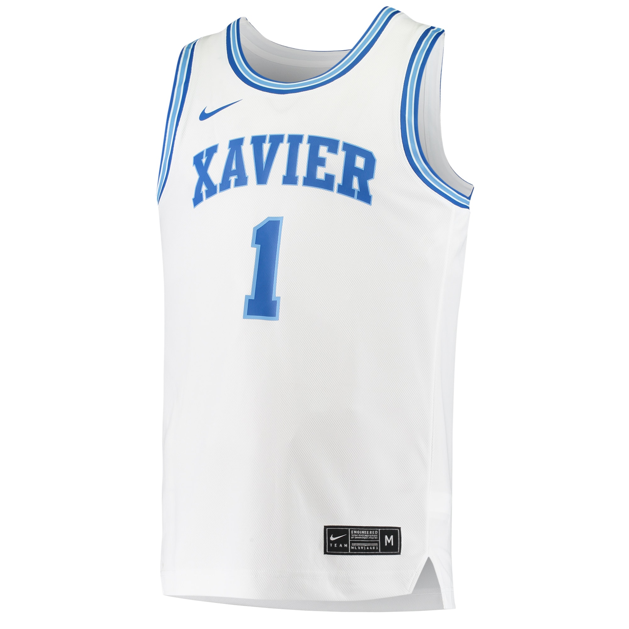 [NJP] Xavier Musketeers Replica Basketball Jersey - White