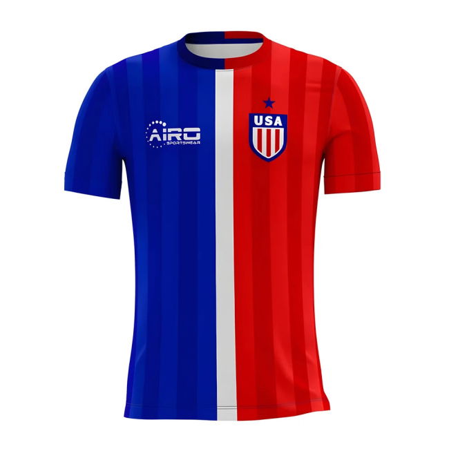 Kids Updated Performance USA Away Soccer Jersey