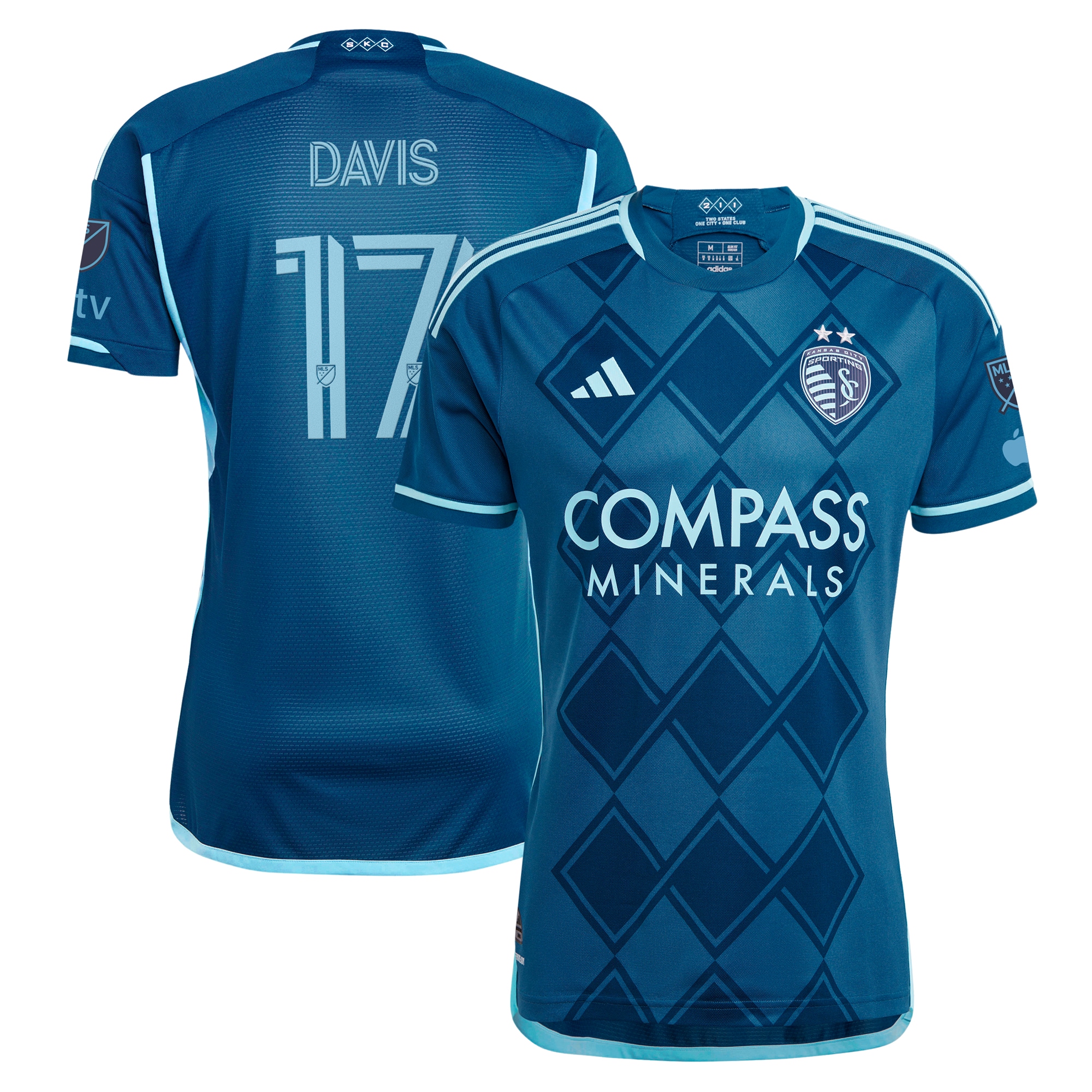 Sporting KC Men's 2024 Authentic Authentic Jersey - Team Jersey
