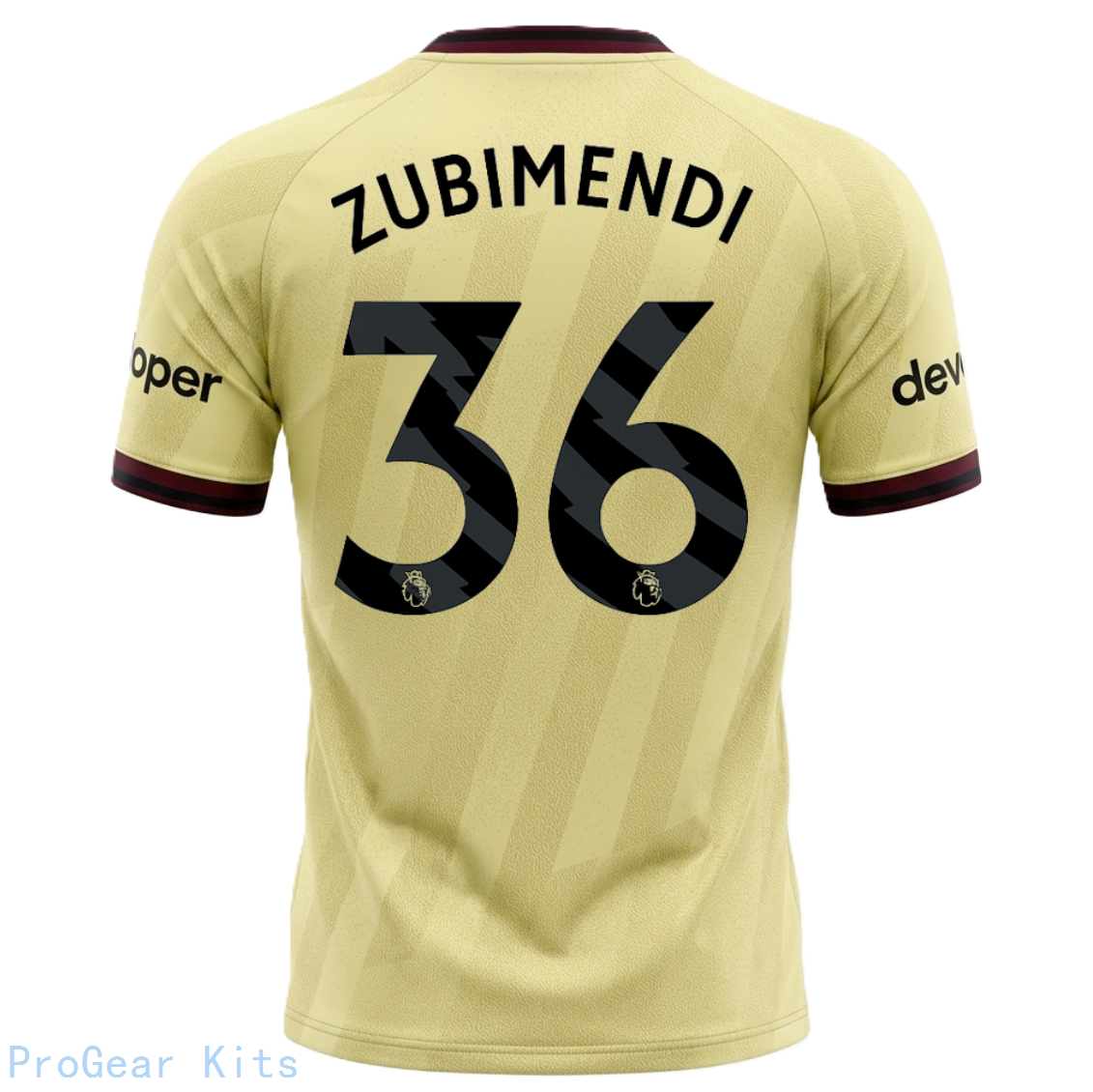 [SJH] Arsenal Mart -n Zubimendi #36 Third Kit 2026/27