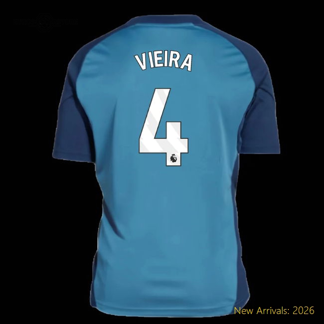 High-quality Arsenal Kids Vieira Jersey 2025-2026 Stretchy