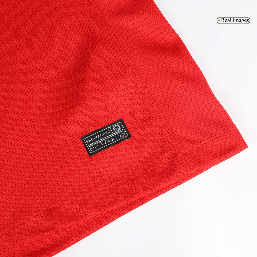 Portugal Home Soccer Jersey Euro 2024 Authentic Kit