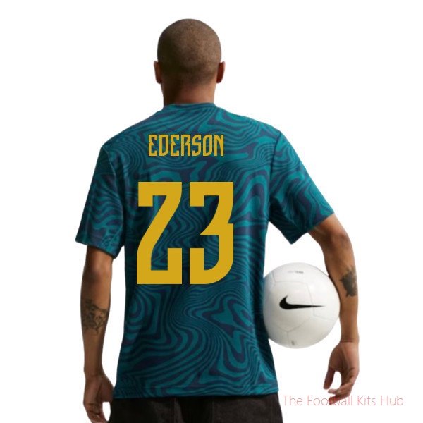 Pro Brazil Primary Dri-Fi 2026-2027 T-Shirt (Ederson 23)