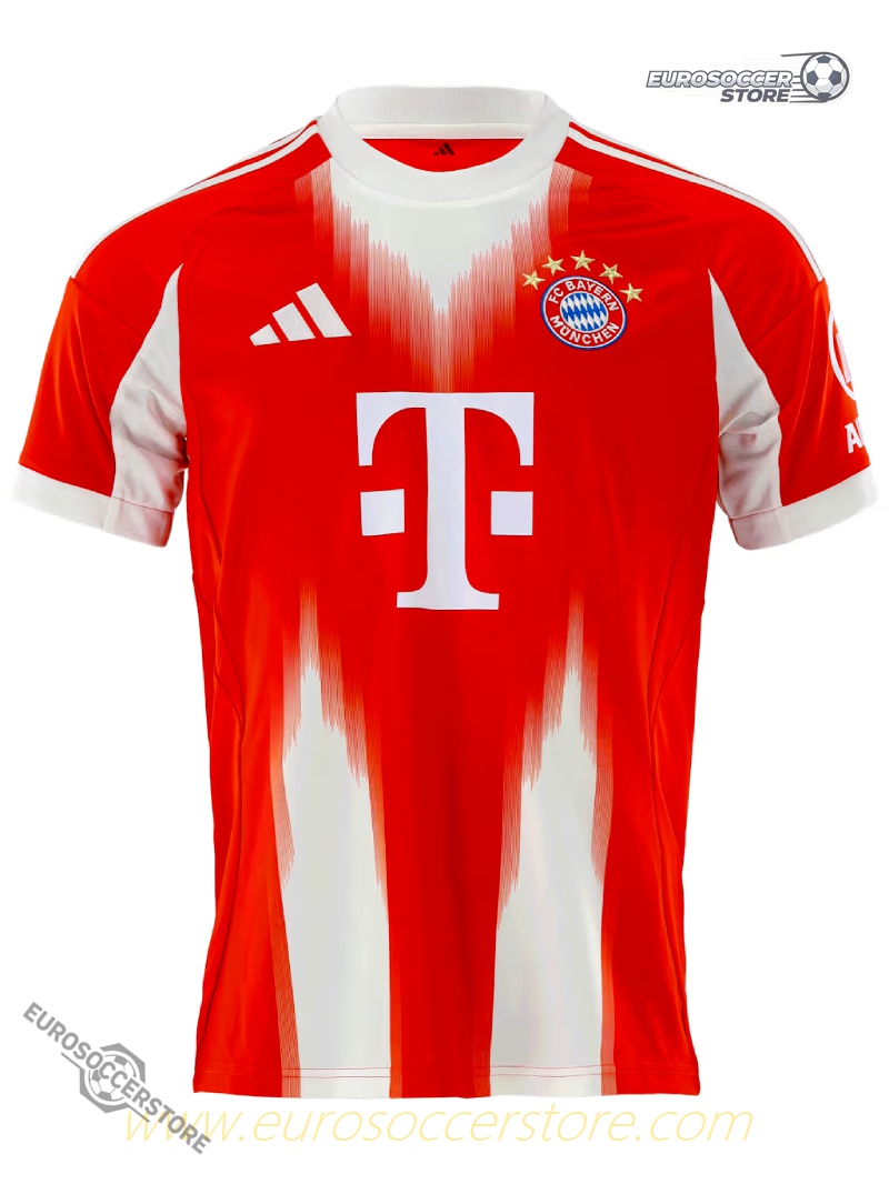Bayern Munich's 25-26 Season Home Football Jersey