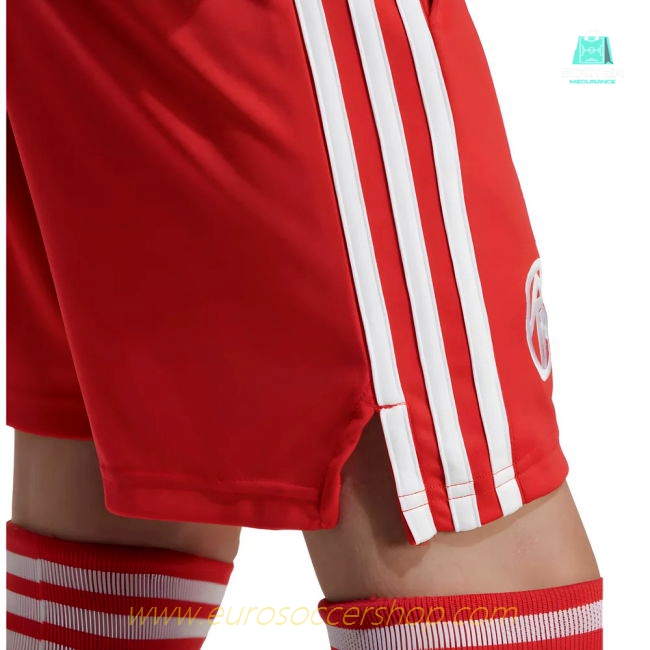 2025-2026 Bayern Munich Third Goalkeeper Shorts (Pure Ruby) - Kids