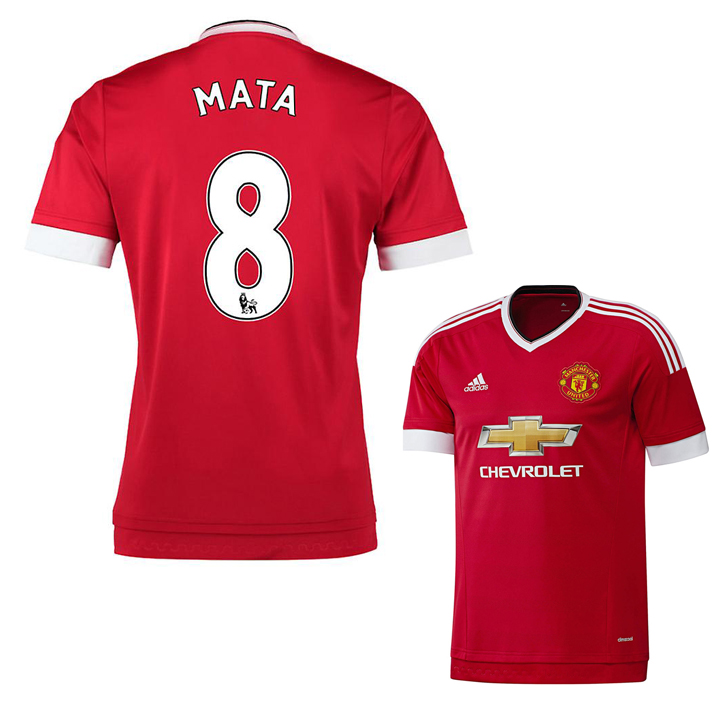 durable Adidas Manchester united Home Jersey - 15/16 Edition