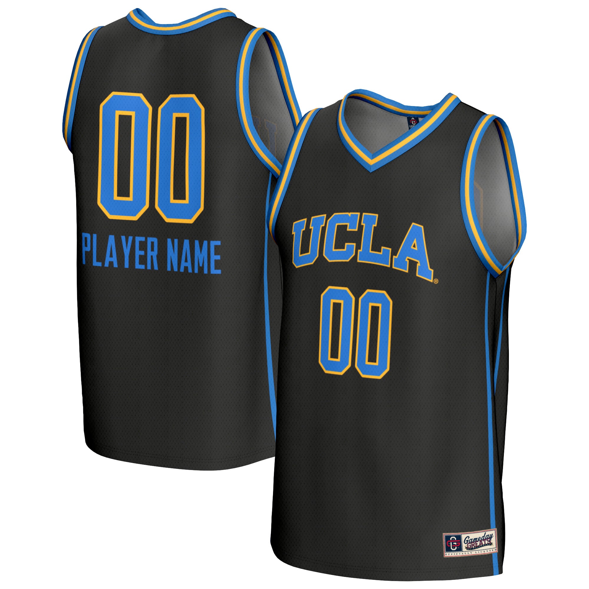 UCLA Bruins GameDay Greats Youth NIL Pick-A-Player Lightweight Collegiate Women's Basketball Fashion Jersey - Black
