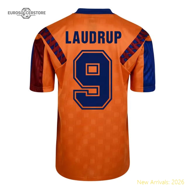 Premium Score Draw Barcelona 1992 Away Shirt (Laudrup 9)