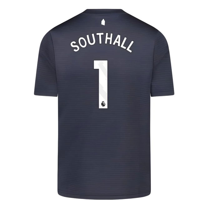 2025-20 Everton Official Away Soccer Jersey Southall #1 L S Kids