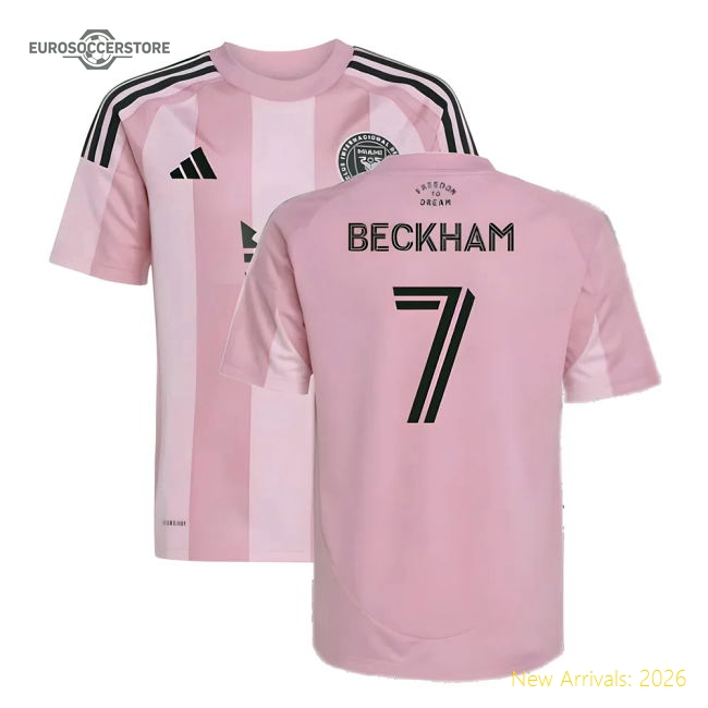 High-quality Kids Football Team Beckham Jersey 2025-2026