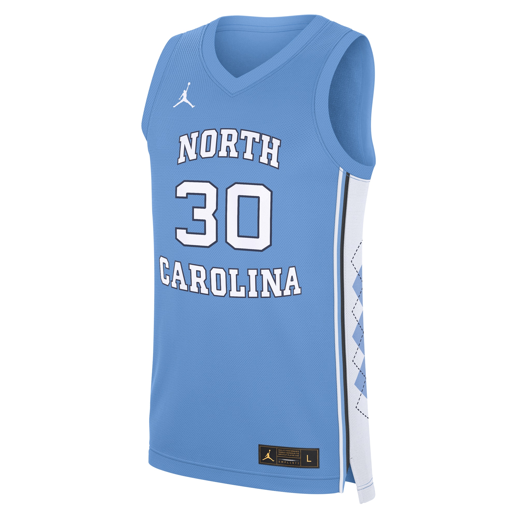 [DDG] Rasheed Wallace North Carolina Tar Heels Road Replica Basketball Jersey - Carolina Blue