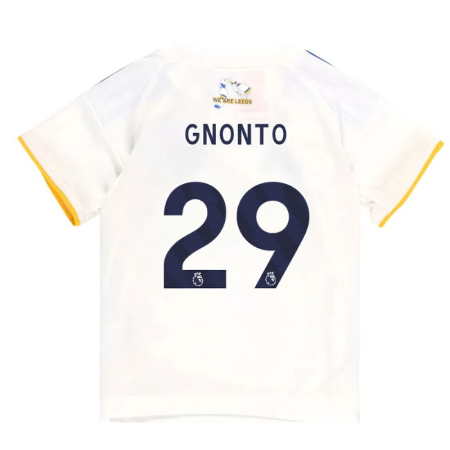 2025-2026 Leeds United Home Baby Kit (Gnonto 29)