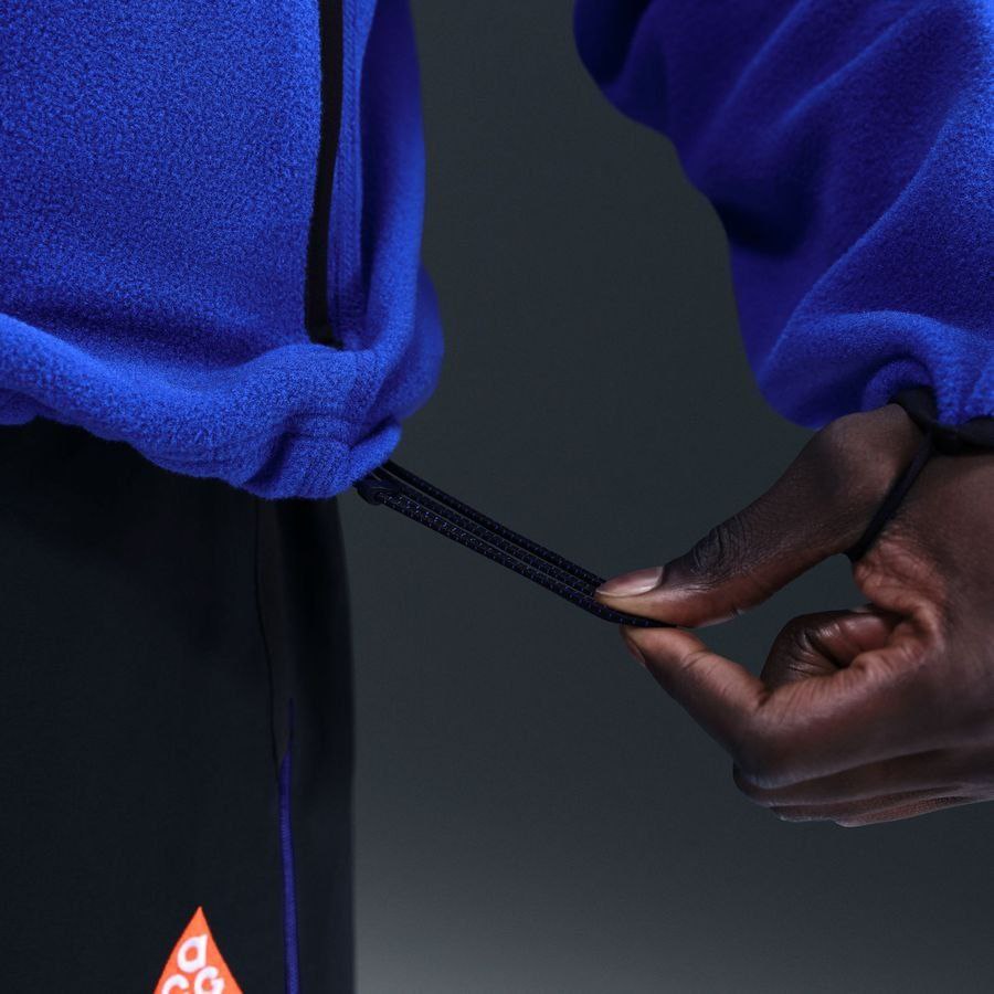 Inter X ACG Hoodie Wolf Tree Plus Full Zip 4th - Black/Hyper Blue/Safety Orange/White