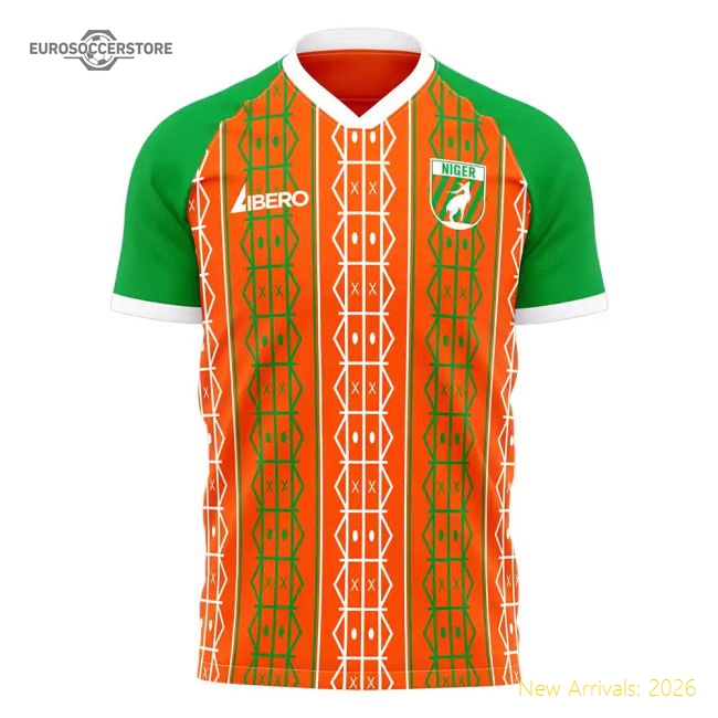 Niger 2025-2026 Home Concept Football Kit (libero) - Match Quality