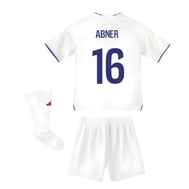 Fan Gear Lyon Olympique Lyon Home Mini Kit Abner #16 Pro Series La...