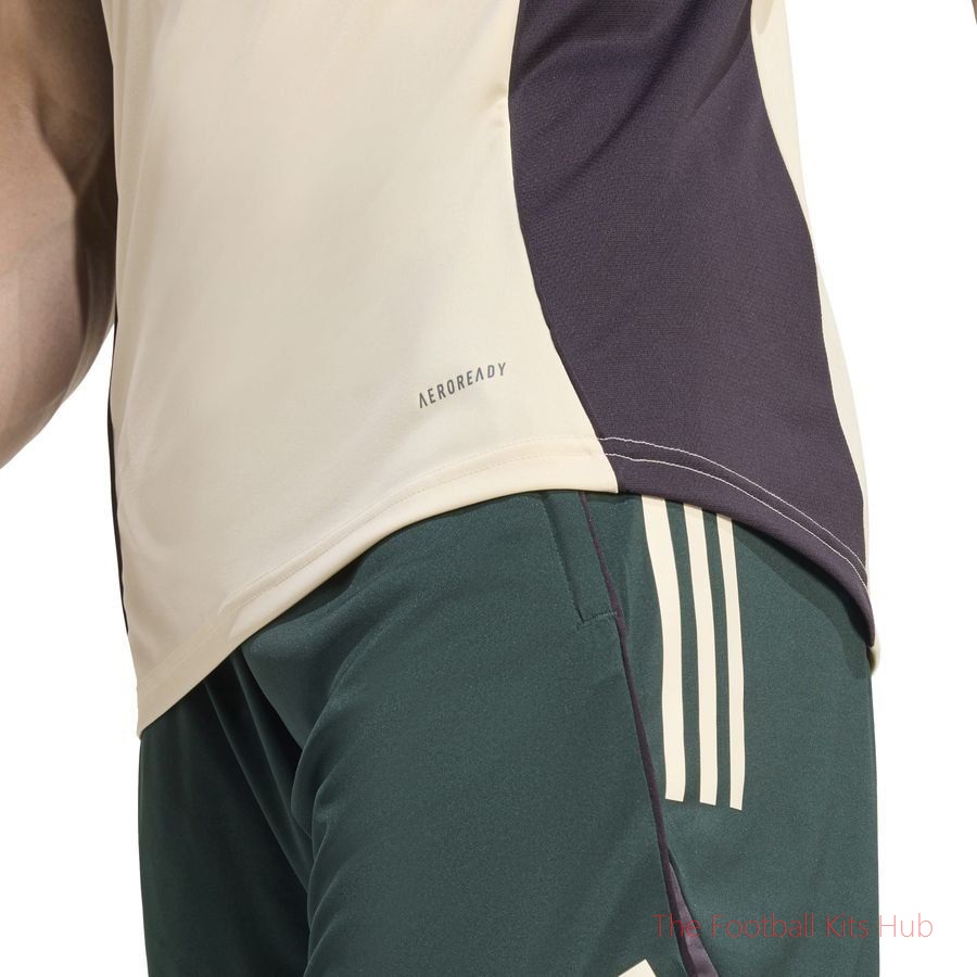 Juventus Training T-Shirt Tiro 25 EU - Ecru Tint