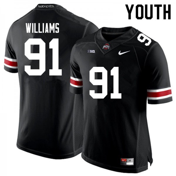 Tyleik Williams Ohio State Buckeyes #91 Nike Youth Black Official