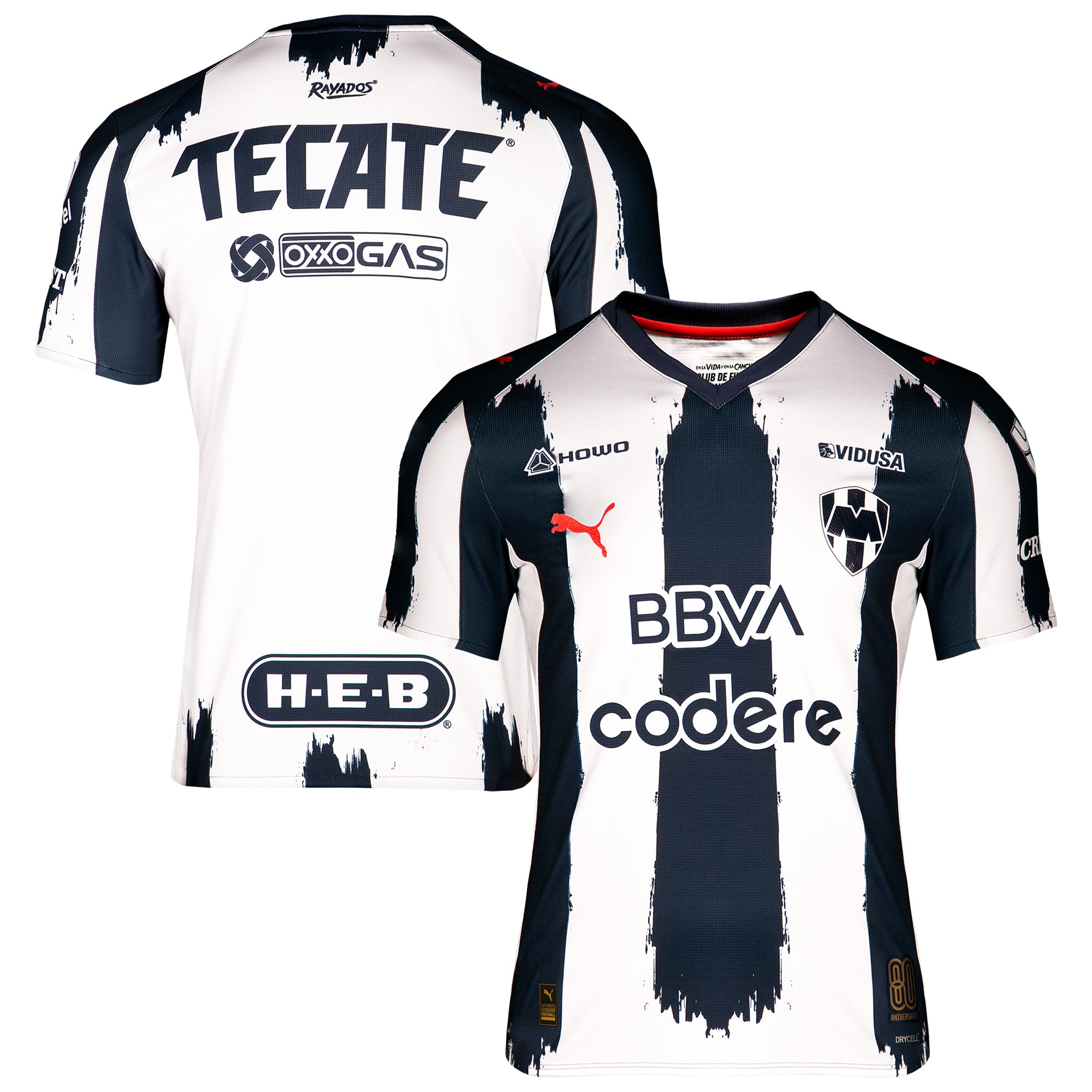 [JED] Women's CF Monterrey 2025/26 Home Authentic Jersey - Navy