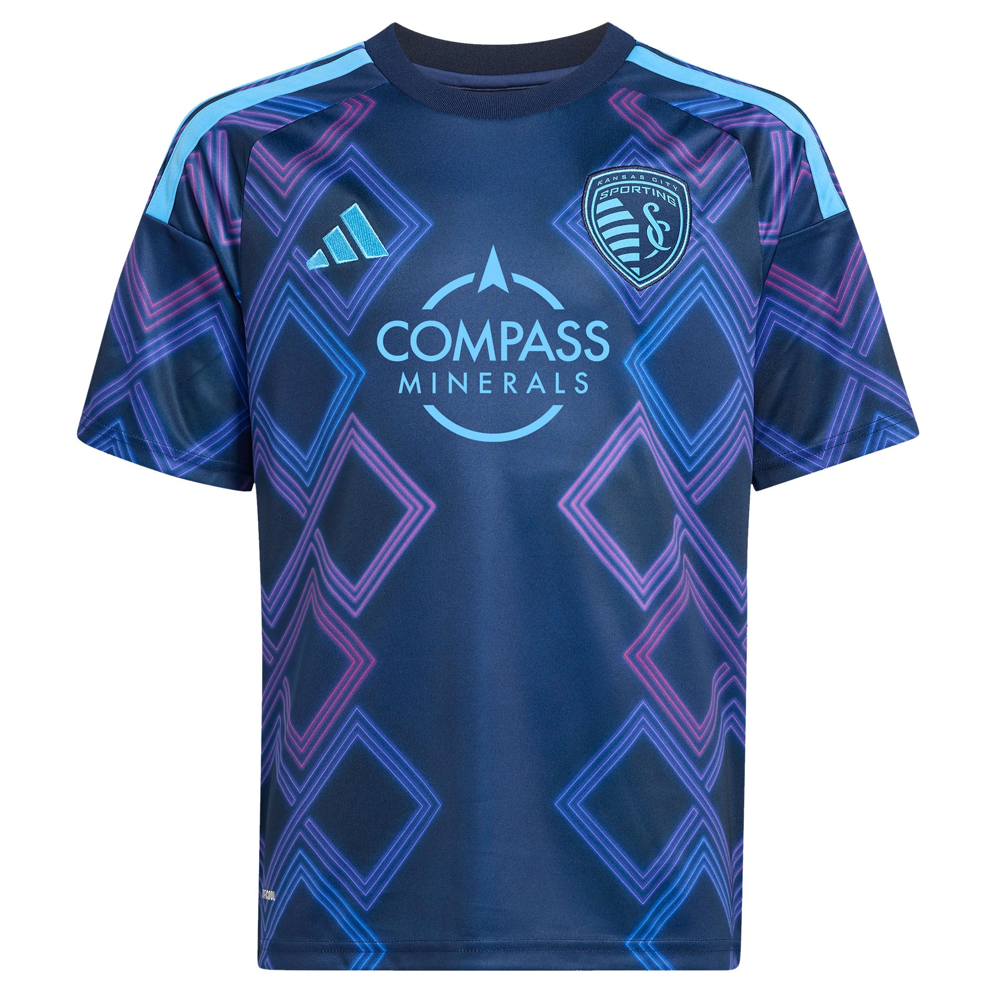 [SJH] Sporting Kansas City Youth 2026 The 18th & Vine Kit Replica Custom Jersey - Blue