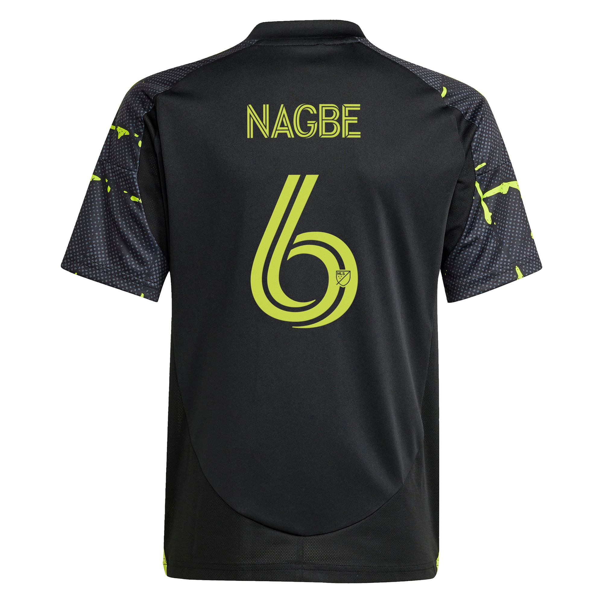 [SJH] Darlington Nagbe Columbus Crew Youth 2025 The Goosebumps Kit Replica Player Jersey - Black