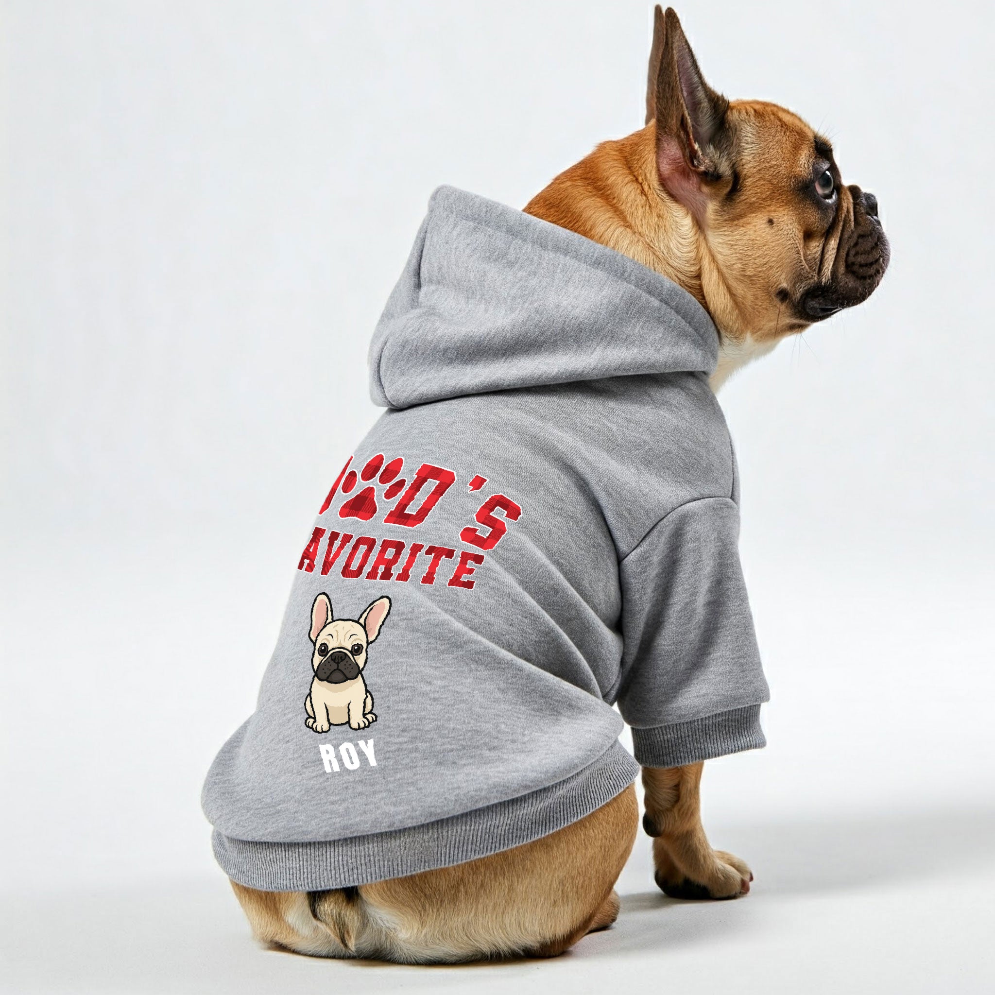 Everyday Mom's Favorite - Personalized French Bulldog Hoodies With Fu...