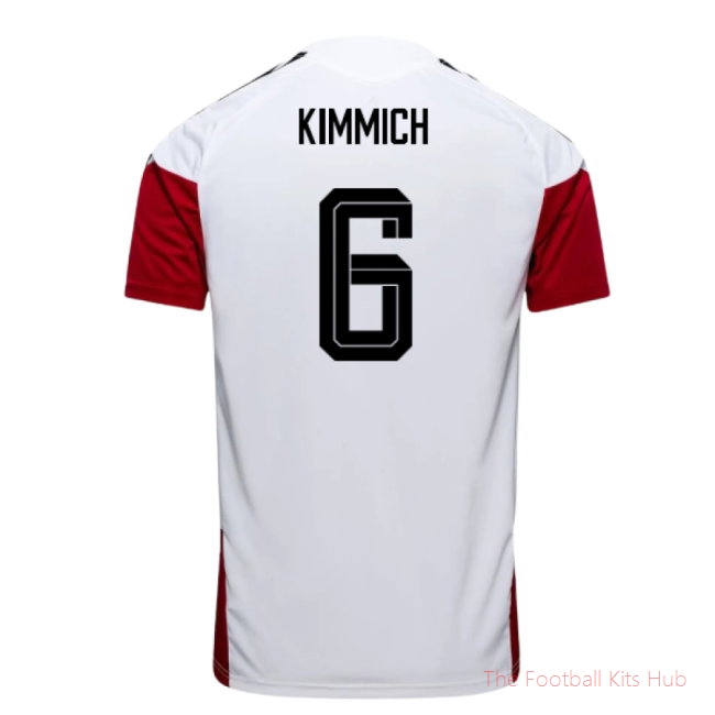 2026-2027 Germany Training Jersey (White) (Kimmich 6)