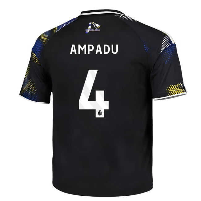 match worn 2025-2026 Leeds United Third Shirt (Kids) (Ampadu 4)